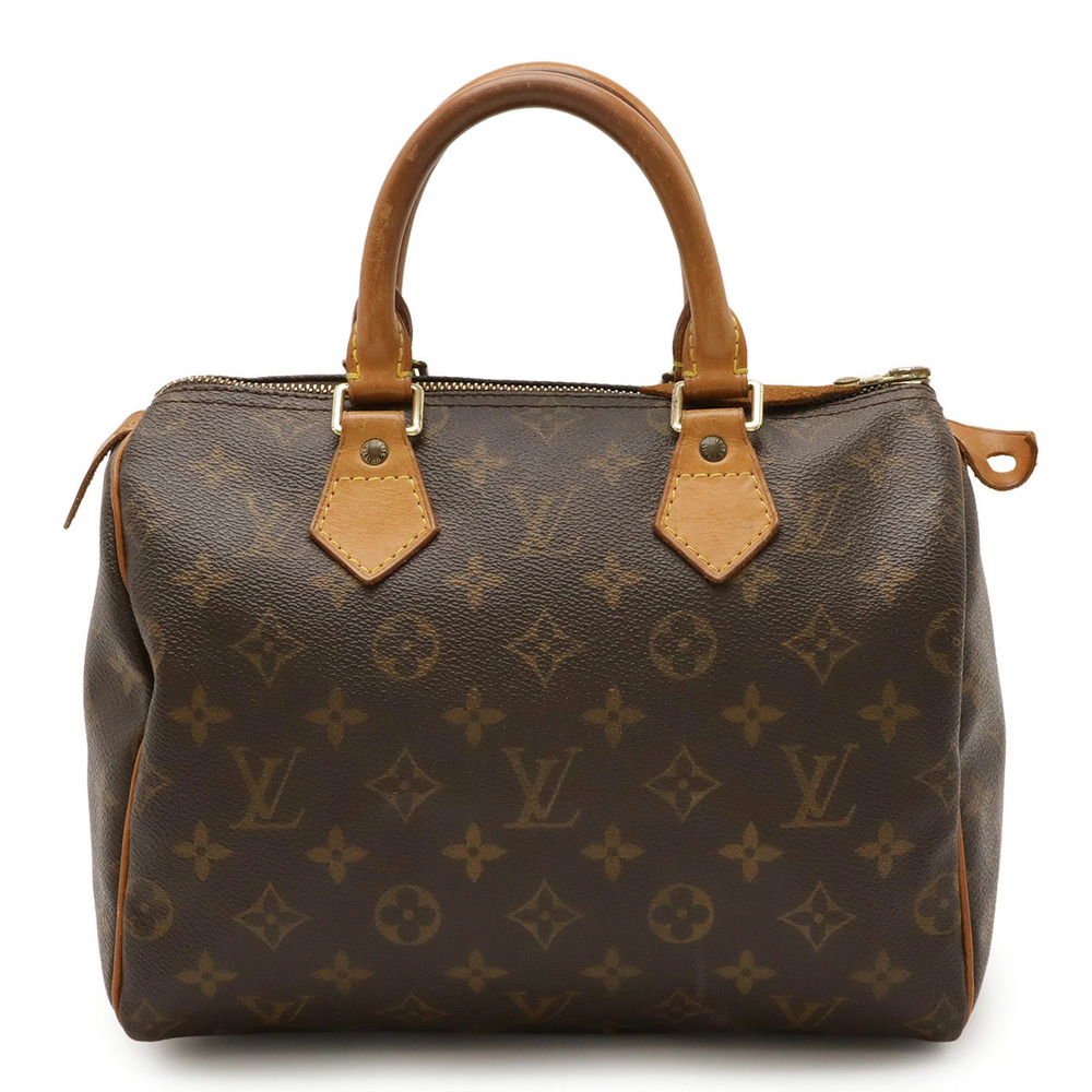 LOUIS VUITTON Monogram Speedy brown Boston Bag Handbag
